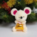 Мягкая игрушка Мышь с подарком AQ201305210B